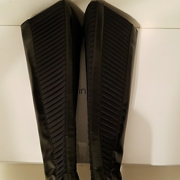 Calvin Klein Robin Stretch Boots - Picture 2 of 5